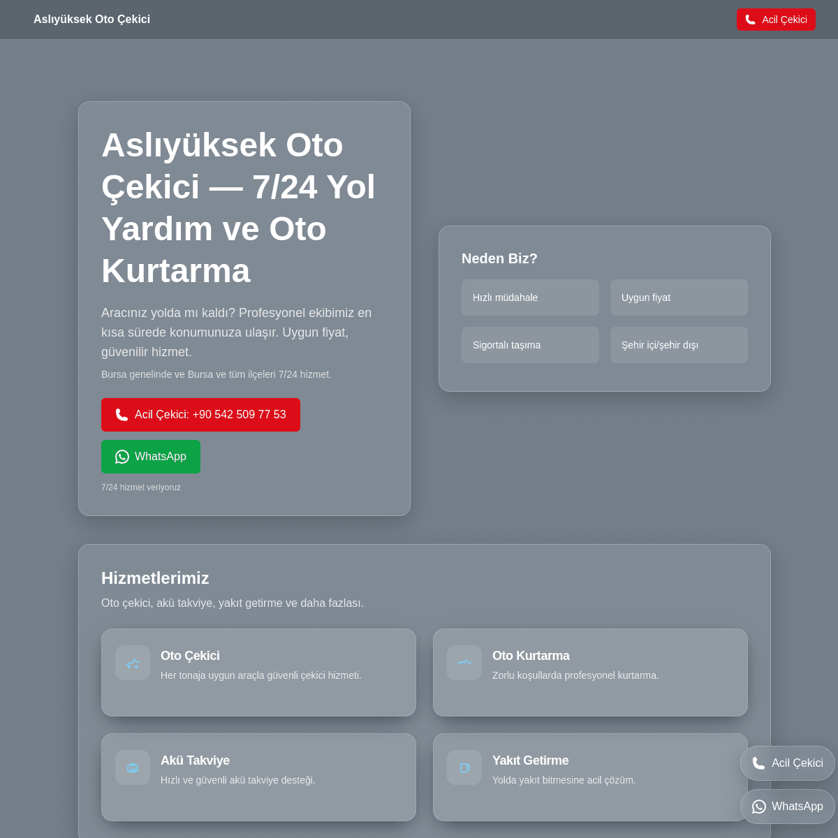 asliyuksekotocekici.com.tr live index