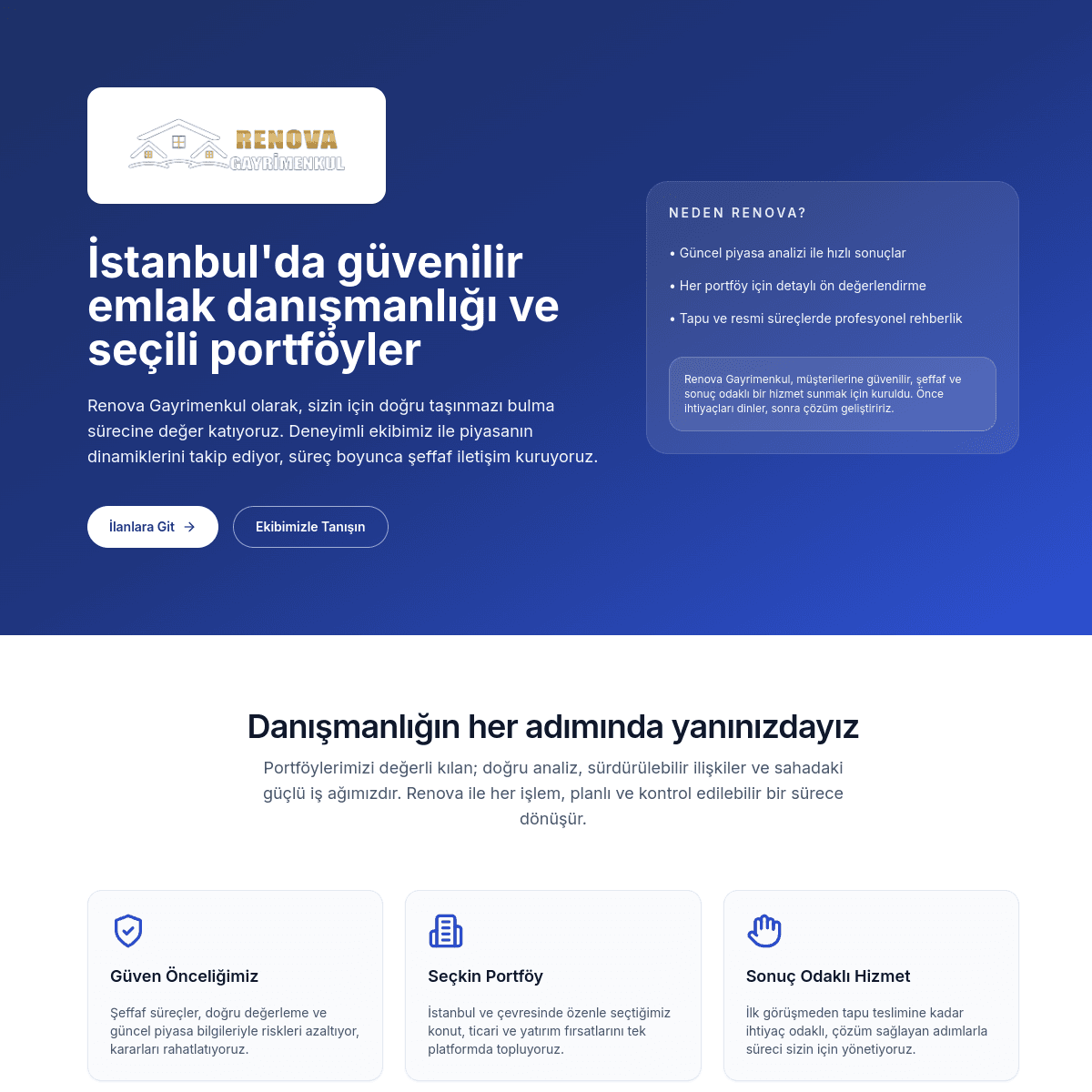 renovagayrimenkul.com live index